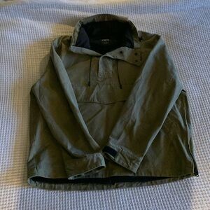 Zara Canvas Pull-over Lined Jacket